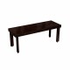  Sheesham Wood 6 Seater Dining Table | Dining Room Furniture | 4 Chairs with Cushion & 1 Bench