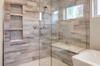 Gorgeous Custom Bathroom with Extra Large Shower