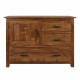 Sheesham Wood 3 Drawers Storage Sideboard Cabinet